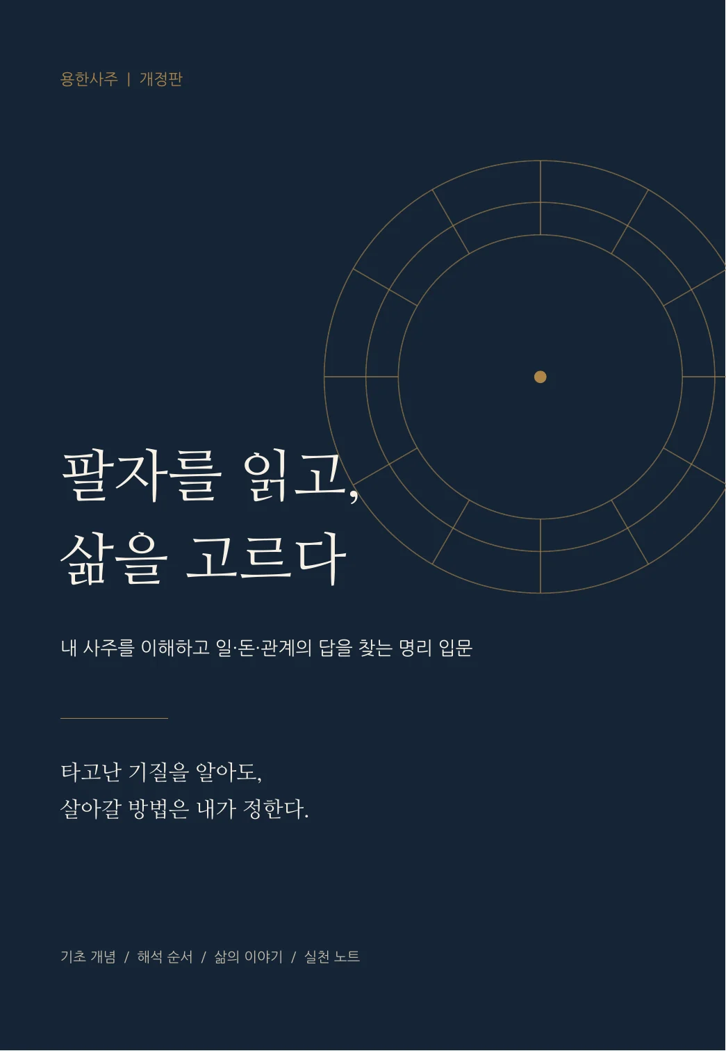 팔자를 읽고, 삶을 고르다 1쪽